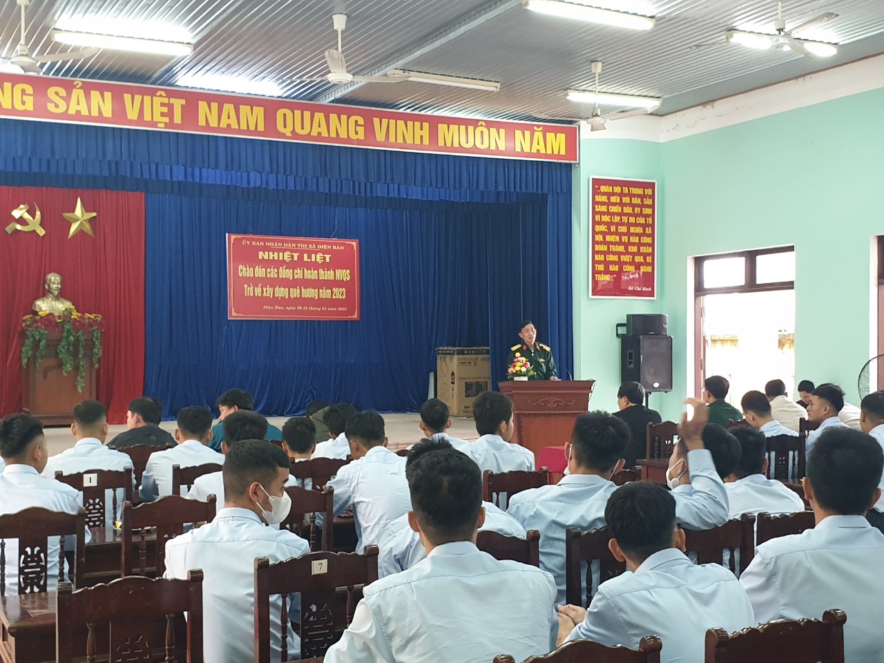 271 thanh niên Điện Bàn hoàn thành nghĩa vụ quân sự trở về quê hương!